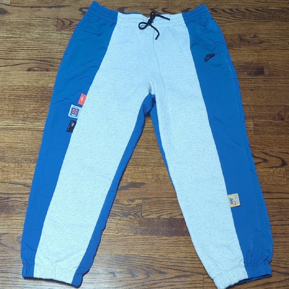 Nike Blue and Gray Joggers